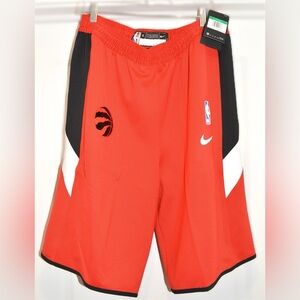 NWT Toronto Raptors Red Nike NBA Swingman Shorts XL-Tall